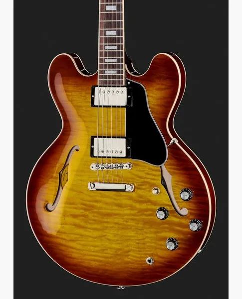 Gibson ES-335 Figured Iced Tea, detalj 4