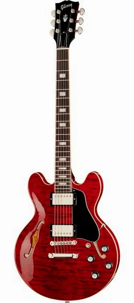 Gibson ES-339 Figured 60s Cherry framifrån