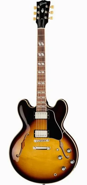 Gibson ES-345 Vintage Burst framifrån