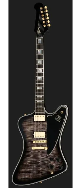 Gibson Firebird AAA Maple Cobraburst, detalj 2