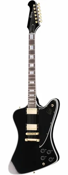 Gibson Firebird Custom Ebony framifrån