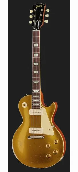 Gibson Les Paul 54 Goldtop Heavy Aged, detalj 2