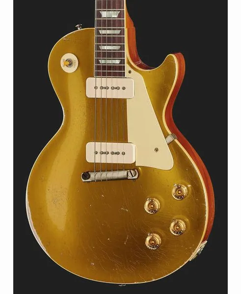 Gibson Les Paul 54 Goldtop Heavy Aged, detalj 4