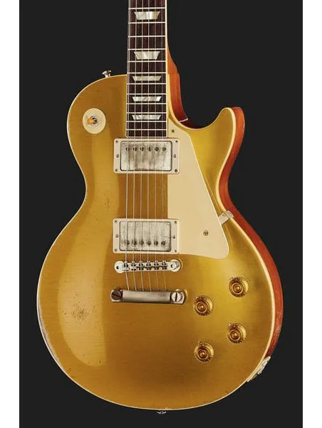 Gibson Les Paul 57 Goldtop UHA, detalj 4
