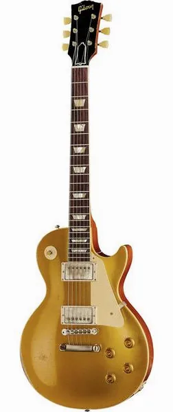 Gibson Les Paul 57 Goldtop UHA framifrån