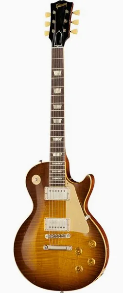 Gibson Les Paul 59 GPB Heavy Aged framifrån