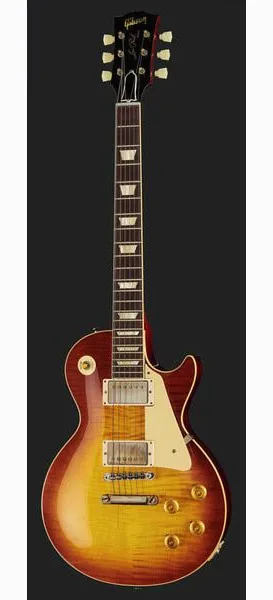 Gibson Les Paul 59 Iced Tea Burst VOS, detalj 2