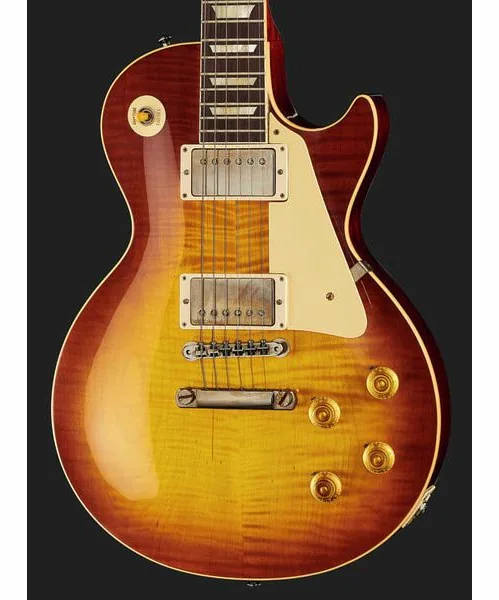 Gibson Les Paul 59 Iced Tea Burst VOS, detalj 4