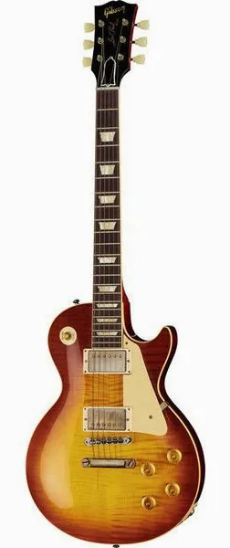 Gibson Les Paul 59 Iced Tea Burst VOS framifrån