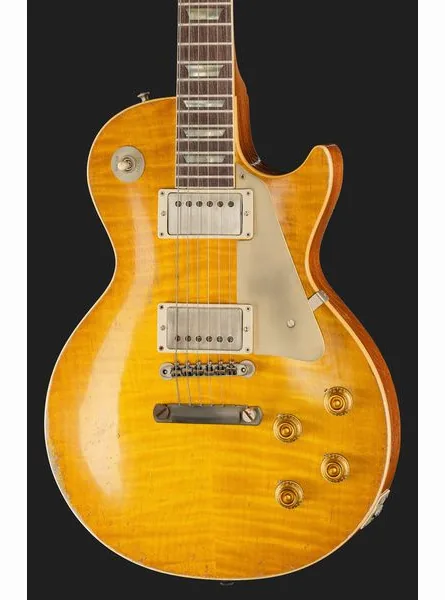 Gibson Les Paul 59 Lemonburst UHA, detalj 4
