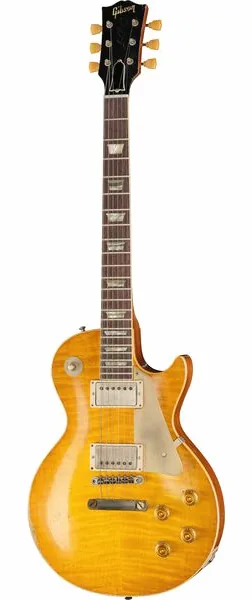 Gibson Les Paul 59 Lemonburst UHA framifrån