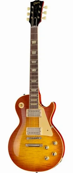 Gibson Les Paul 60 Iced Tea VOS framifrån