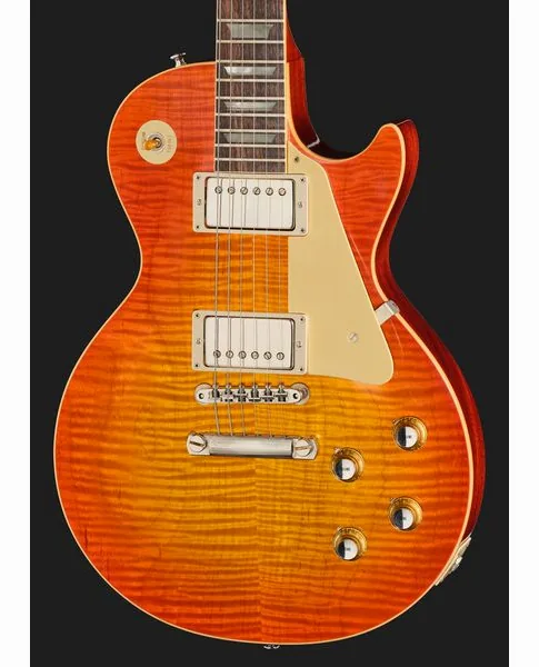 Gibson Les Paul 60 Tangerine BurstVOS, detalj 4