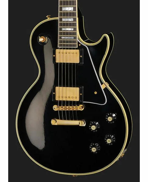 Gibson Les Paul 68 Custom Ebony ULA, detalj 4