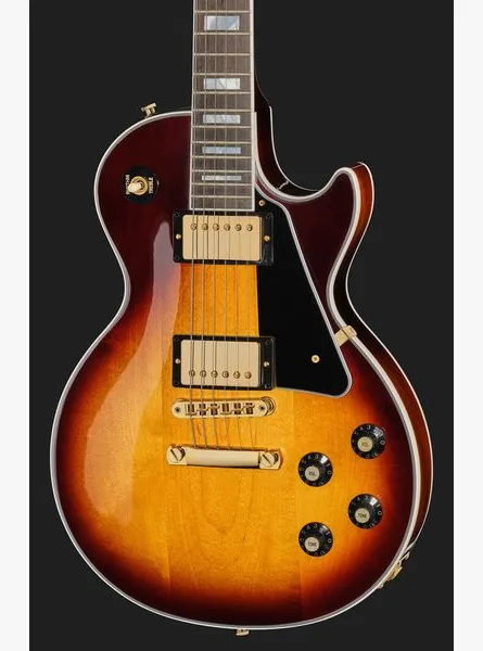 Gibson Les Paul Custom 70s Tobacco B, detalj 4