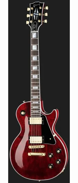 Gibson Les Paul Custom 70s Wine Red, detalj 2