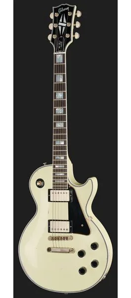 Gibson Les Paul Custom Cl White HA, detalj 2