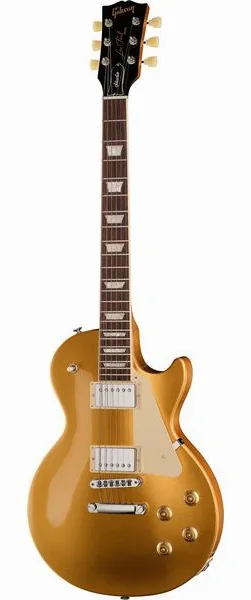Gibson Les Paul Studio Goldtop framifrån