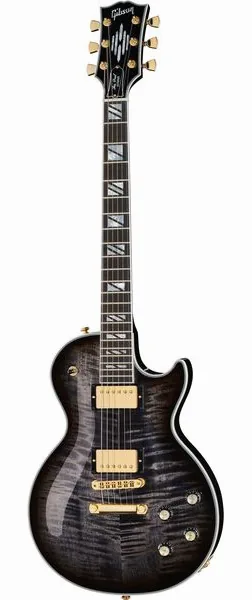 Gibson Les Paul Supreme Trans Ebony B framifrån