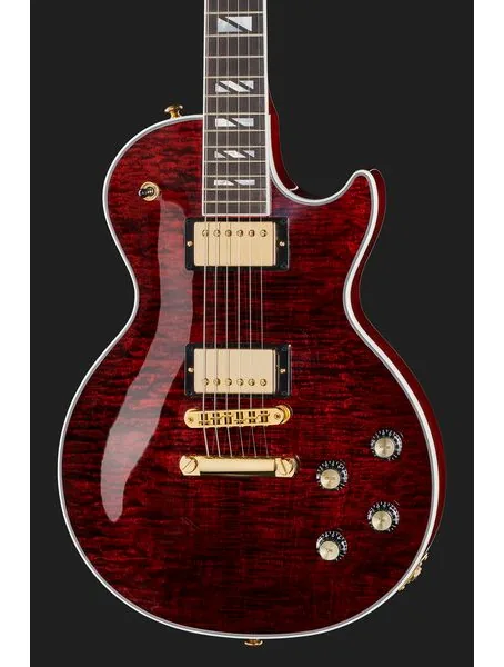 Gibson Les Paul Supreme Wine Red, detalj 4