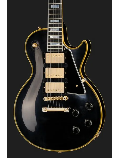 Gibson LP 57 Black Beauty 3PU VOS, detalj 4