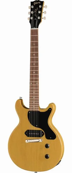 Gibson LP Junior Double Cut TV Yellow framifrån