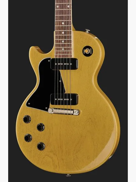 Gibson LP Special SC TV Yellow LH, detalj 4