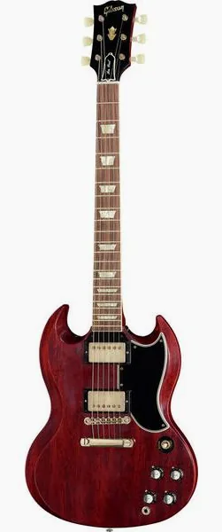 Gibson 1961 SG Standard Cherry VOS framifrån