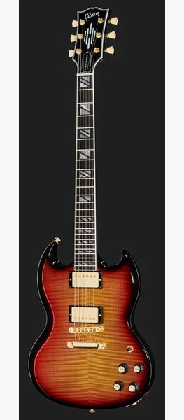 Gibson SG Supreme Fireburst, detalj 2
