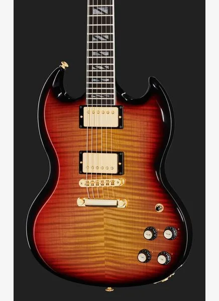 Gibson SG Supreme Fireburst, detalj 4