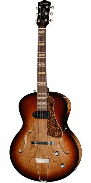 Godin 5th Ave Kingpin P90 DLX VB framifrån