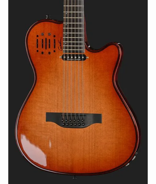 Godin A12 Ultra Dlx Lightburst, detalj 4