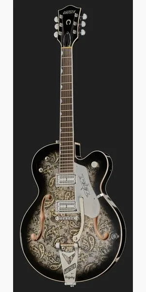 Gretsch 6120CST 59 Black Paisley Relic, detalj 2