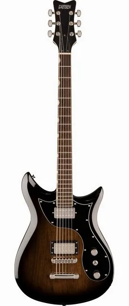 Gretsch EMTC CVT Baritone BRSTL FOG framifrån