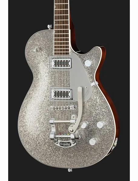 Gretsch EMTC Sparkle Jet FT SLV SPK, detalj 4