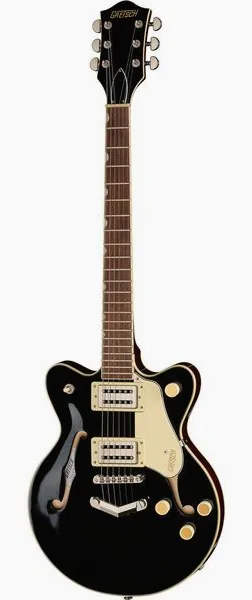 Gretsch G2655 STRML CB JR DC BLK framifrån