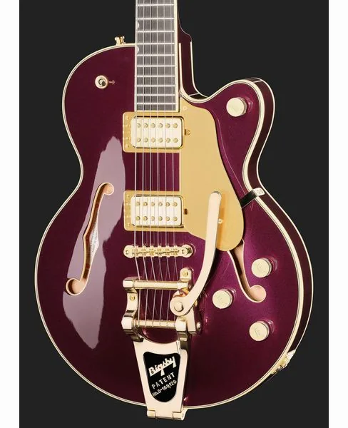 Gretsch Pro Broadkaster JR LX BLKBRY, detalj 4