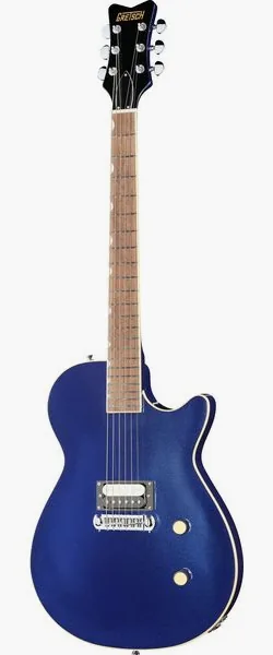 Gretsch STRML JET 1PU MD BLU framifrån
