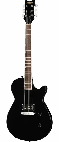 Gretsch STRML JET CLB 1PU JT BLK framifrån