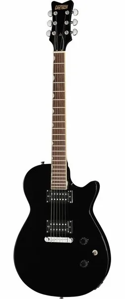Gretsch STRML JET CLB JT BLK framifrån