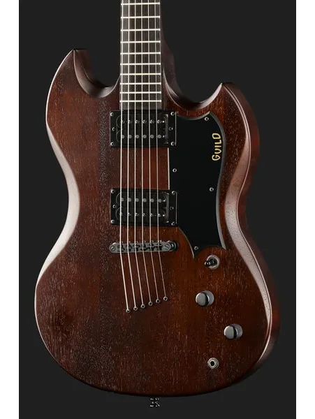 Guild Polara Limited Vintage Walnut, detalj 4