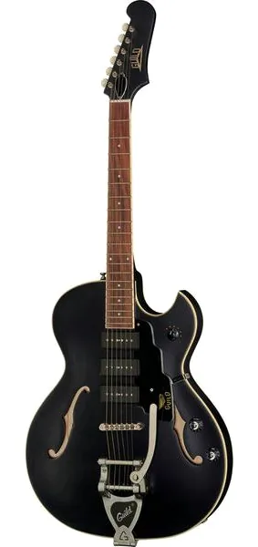 Guild Starfire I Jet 90 Satin Black framifrån