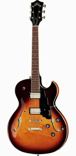 Guild Starfire I SC Antique Burst framifrån