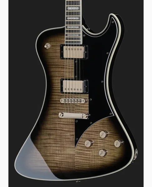 Hagstrom Fantomen Cosmic Black Burst, detalj 4