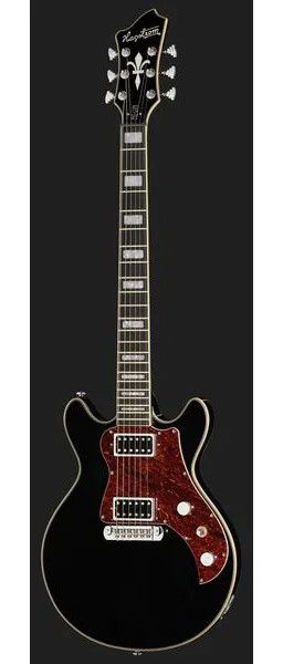 Hagstrom Megin Black Gloss, detalj 2
