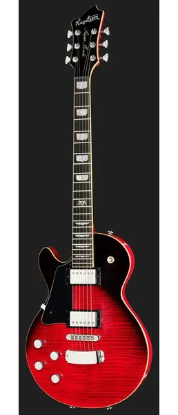 Hagstrom Super Swede Crimson Flame LH, detalj 2