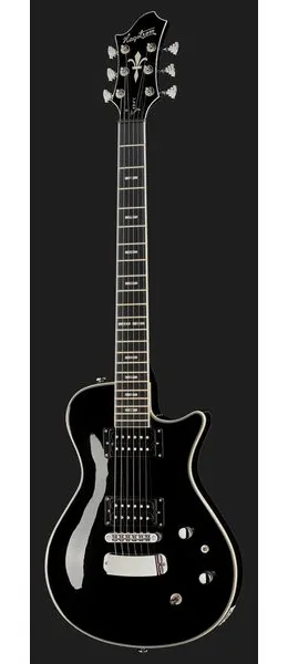 Hagstrom Ultra Swede Black Gloss, detalj 2