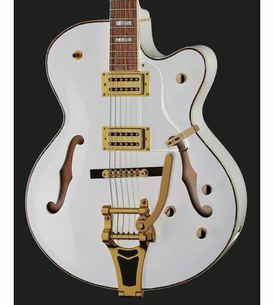 Harley Benton BigTone Trem White, detalj 4