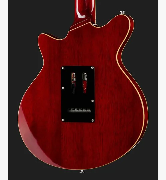 Harley Benton BM-75 Trans Red Deluxe Series, detalj 5