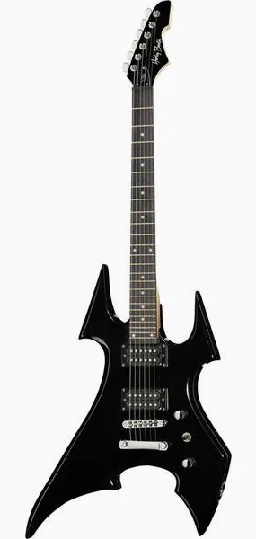 Harley Benton BS-20BK Rock Series framifrån